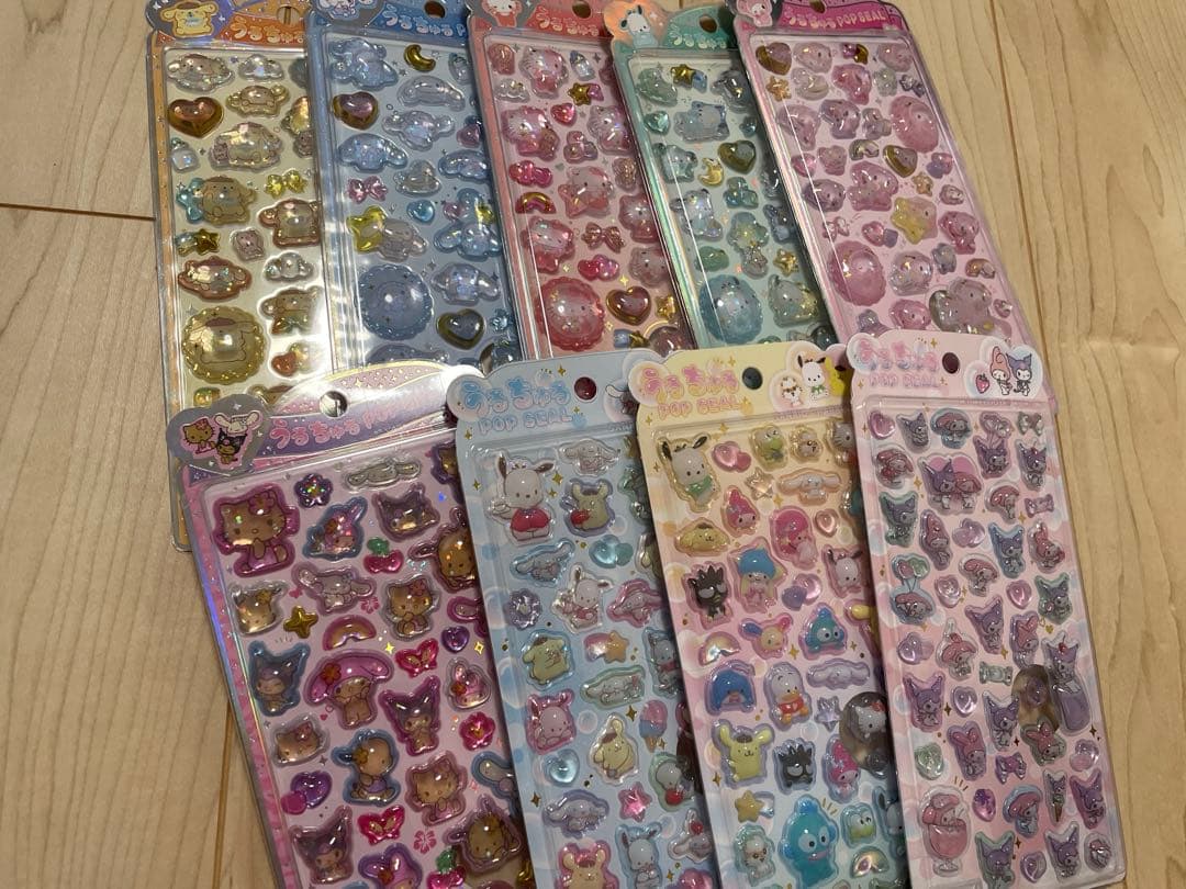 うるちゅるポップシール サンリオ【正規品】