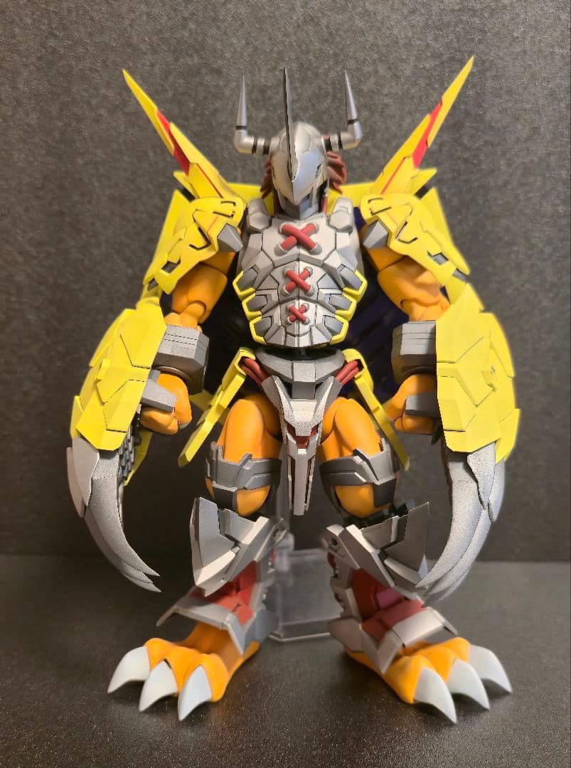 デジモンプラモデル ウォーグレイモン 塗装完成品