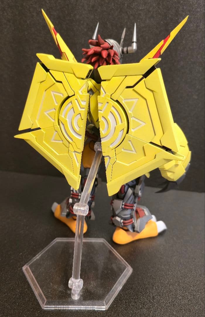 デジモンプラモデル ウォーグレイモン 塗装完成品