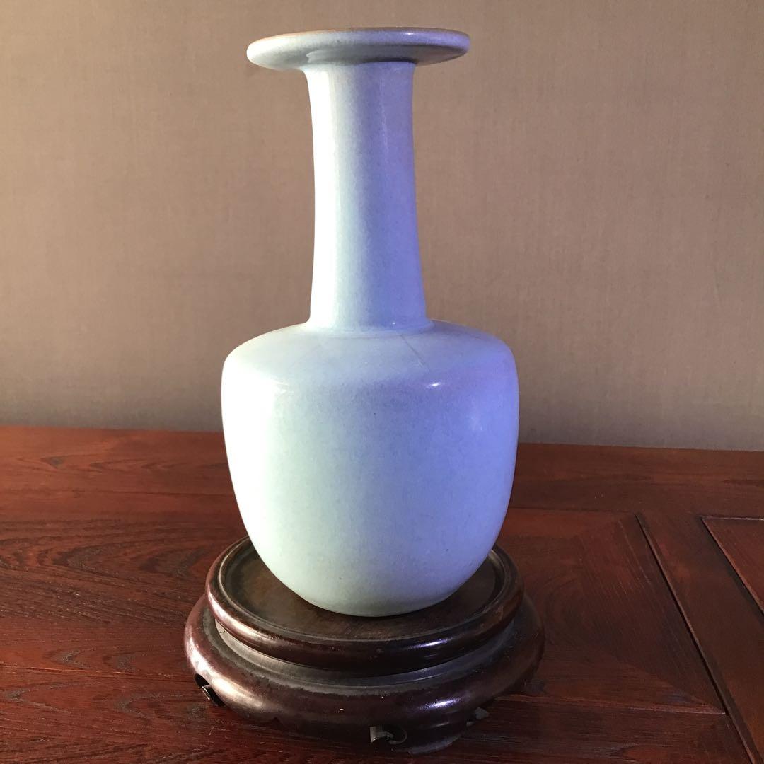 倣官窯　　壺　　　明朝期