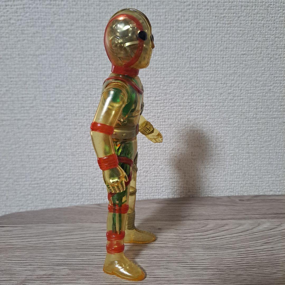 ソフビ　人造人間　キカイダー　タカトク　スケルトン　スタンダードサイズ　クリア