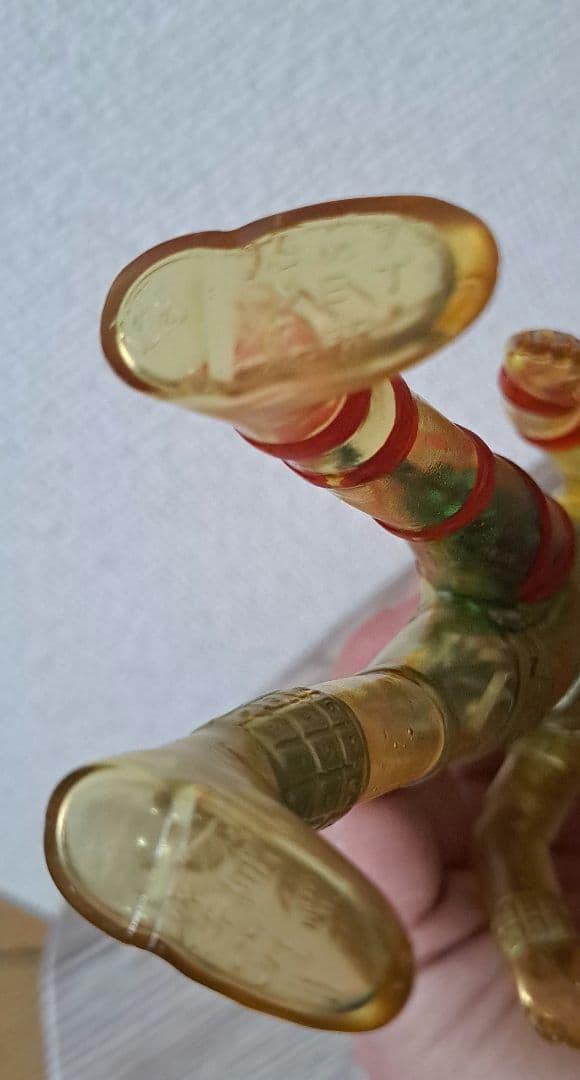 ソフビ　人造人間　キカイダー　タカトク　スケルトン　スタンダードサイズ　クリア