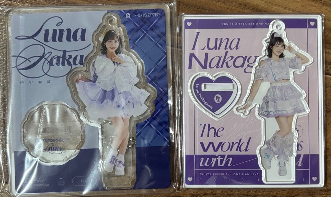 FRUITSZIPPER 仲川瑠夏アクスタ10点まとめ売り