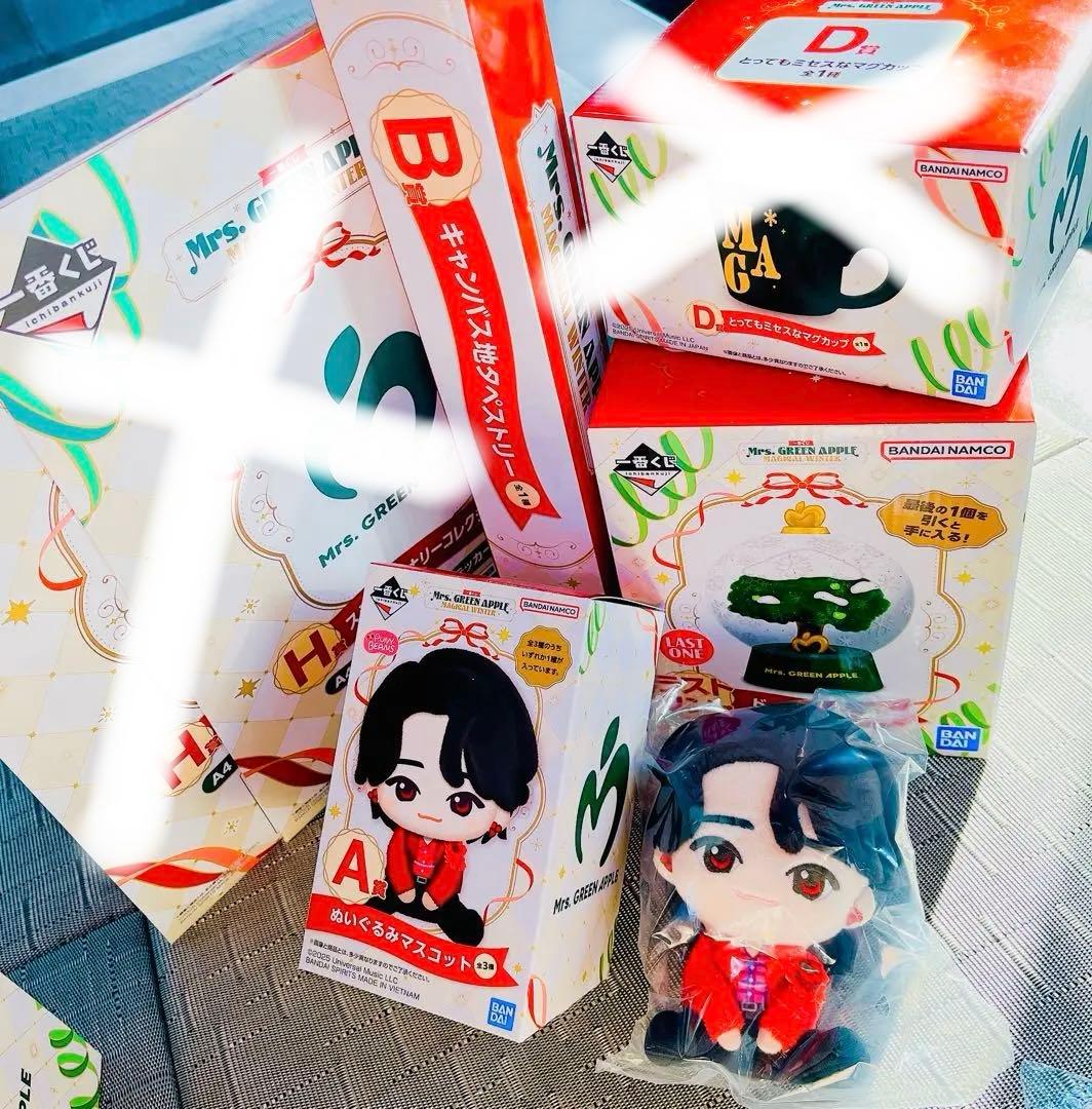 ミセス♡一番くじ♡ＡＢＤＨ＆ラストワン賞６点SET♡1番くじ♡もっくん♡大森元貴