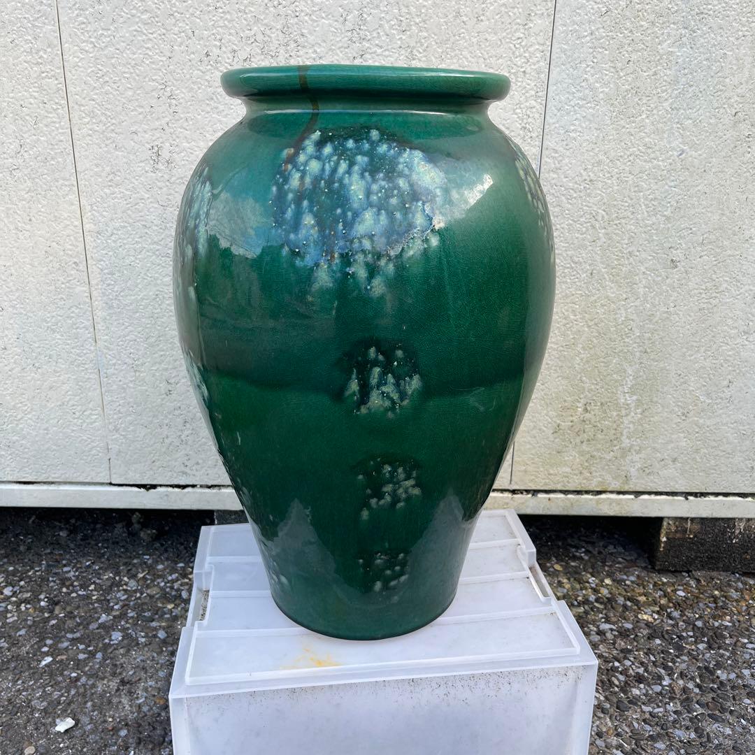 レトロ　大型フラワーベース