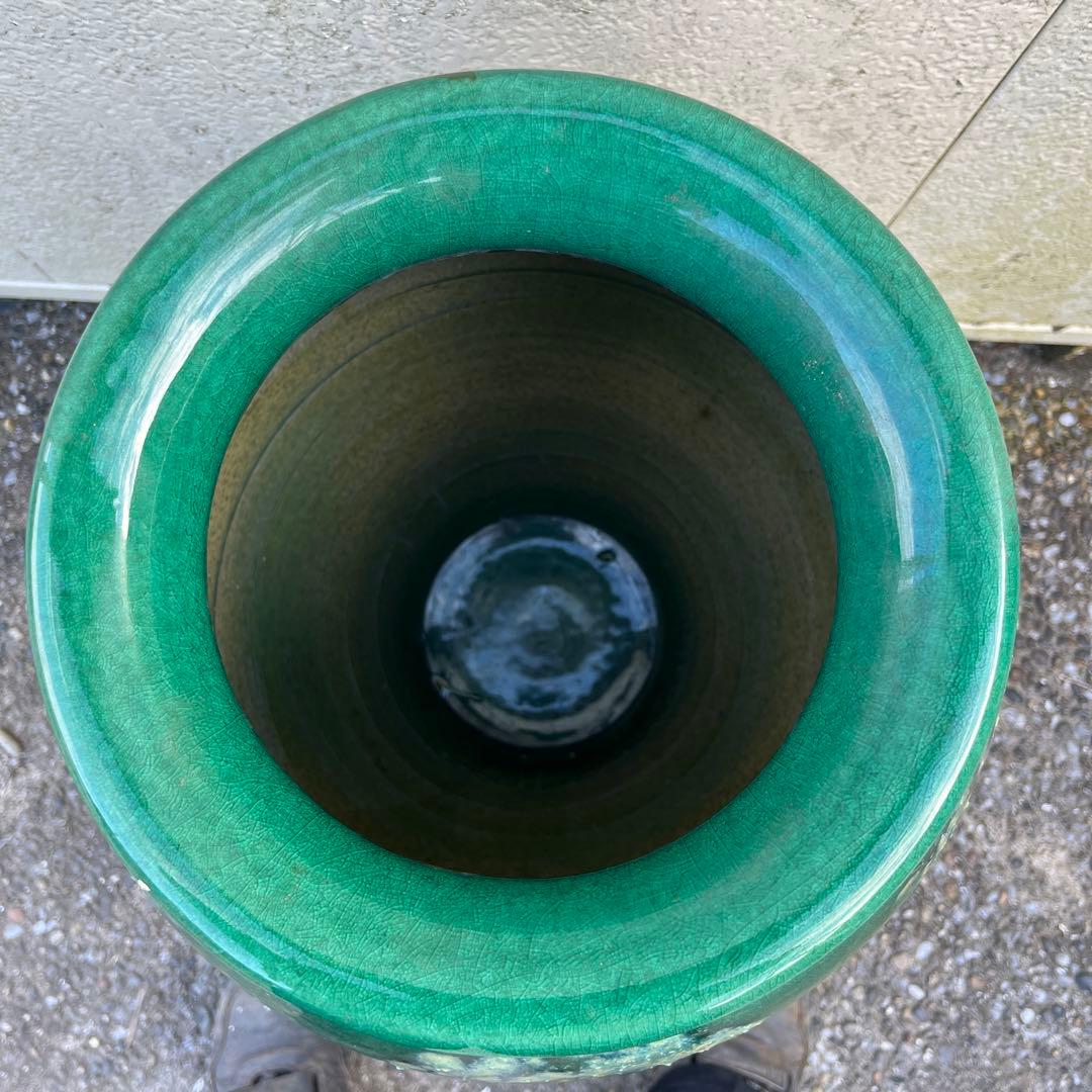 レトロ　大型フラワーベース