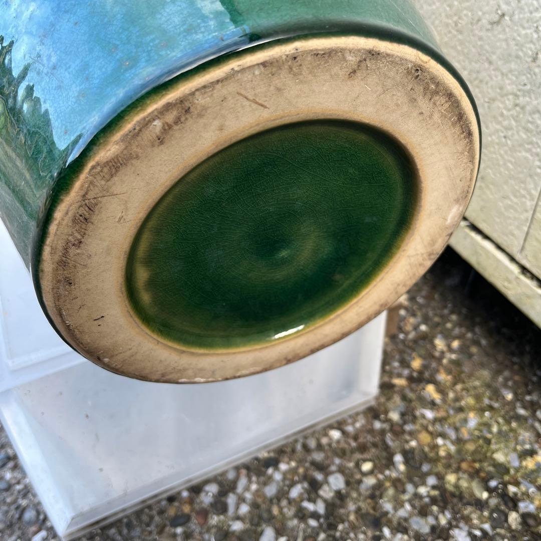 レトロ　大型フラワーベース