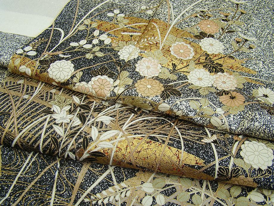 一越地 附下げ・訪問着＆袋帯・帯〆・帯揚げセット（正絹）未使用＜HH2238＞