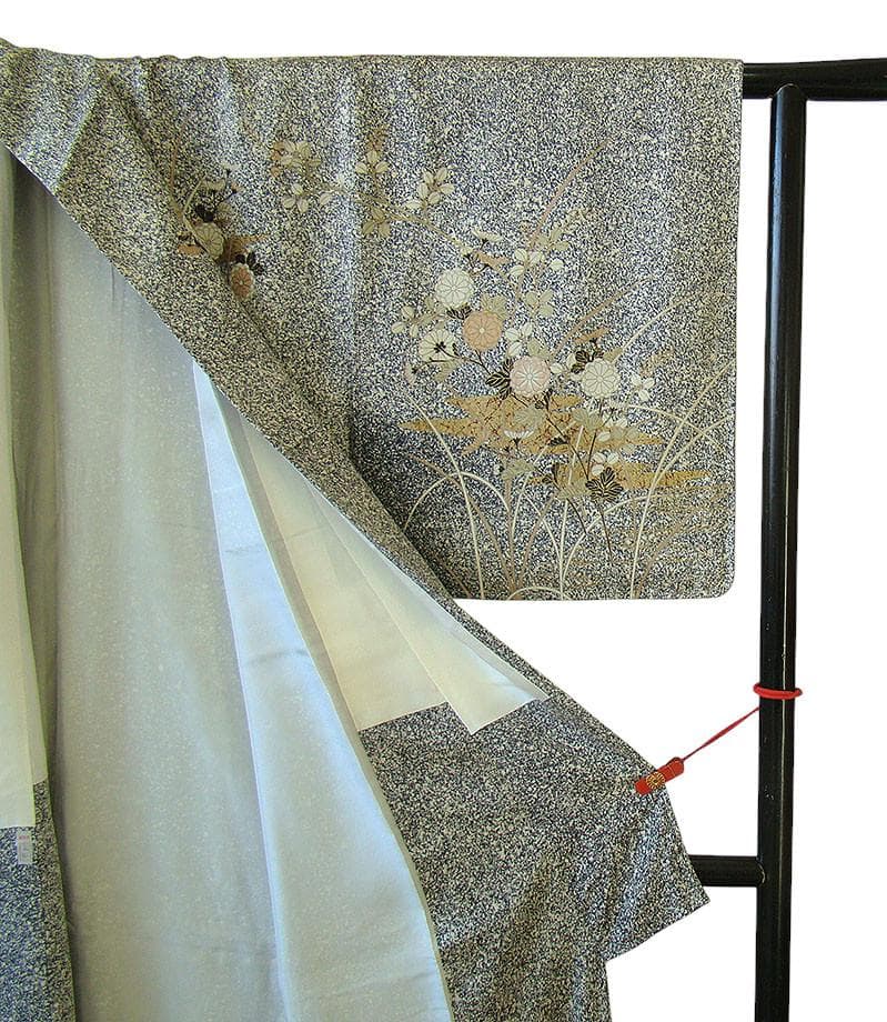 一越地 附下げ・訪問着＆袋帯・帯〆・帯揚げセット（正絹）未使用＜HH2238＞