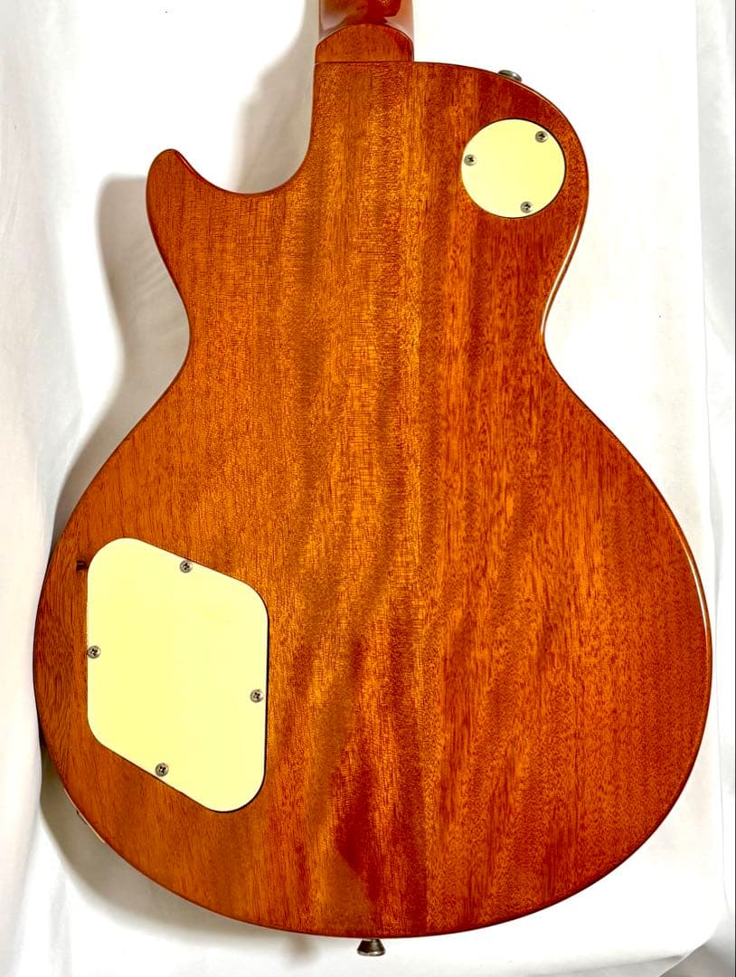 【新品弦張替済】Blitz レスポール Leopard ゴールドトップ