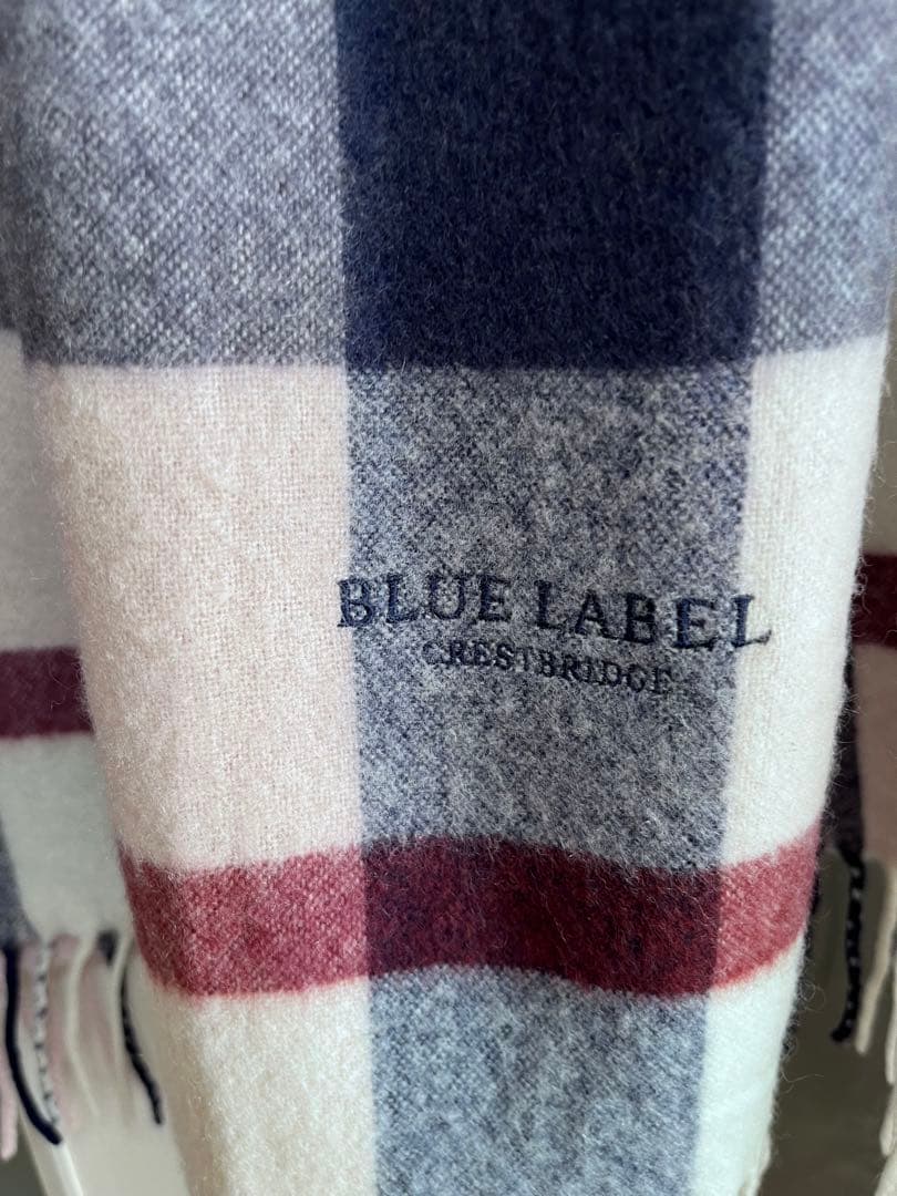 クレストブリッジBLUE LABEL CRESTBRIDGE カシミヤストール