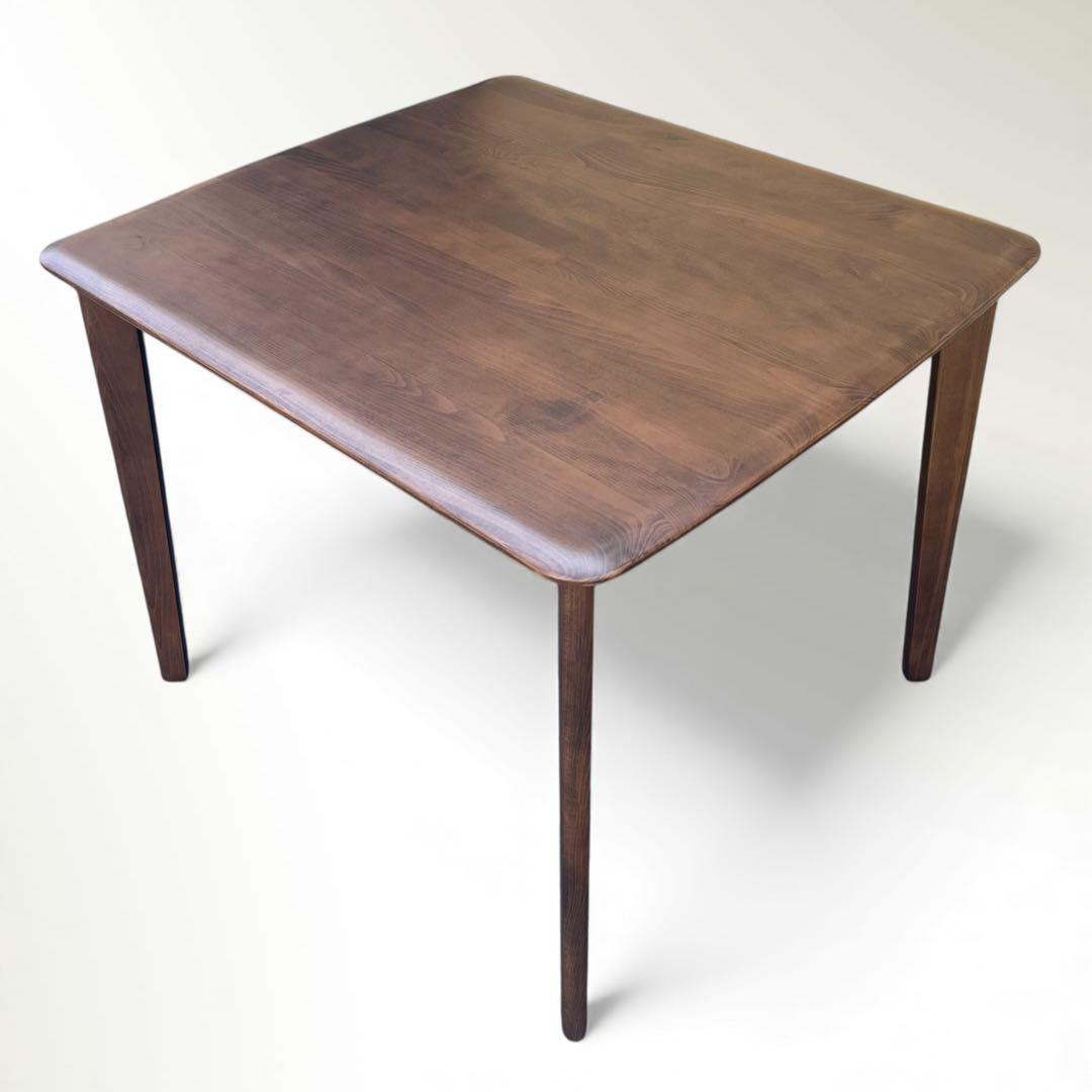 ニトリ Nコレクション ① ダイニングテーブル T-01 W90ミドルブラウン