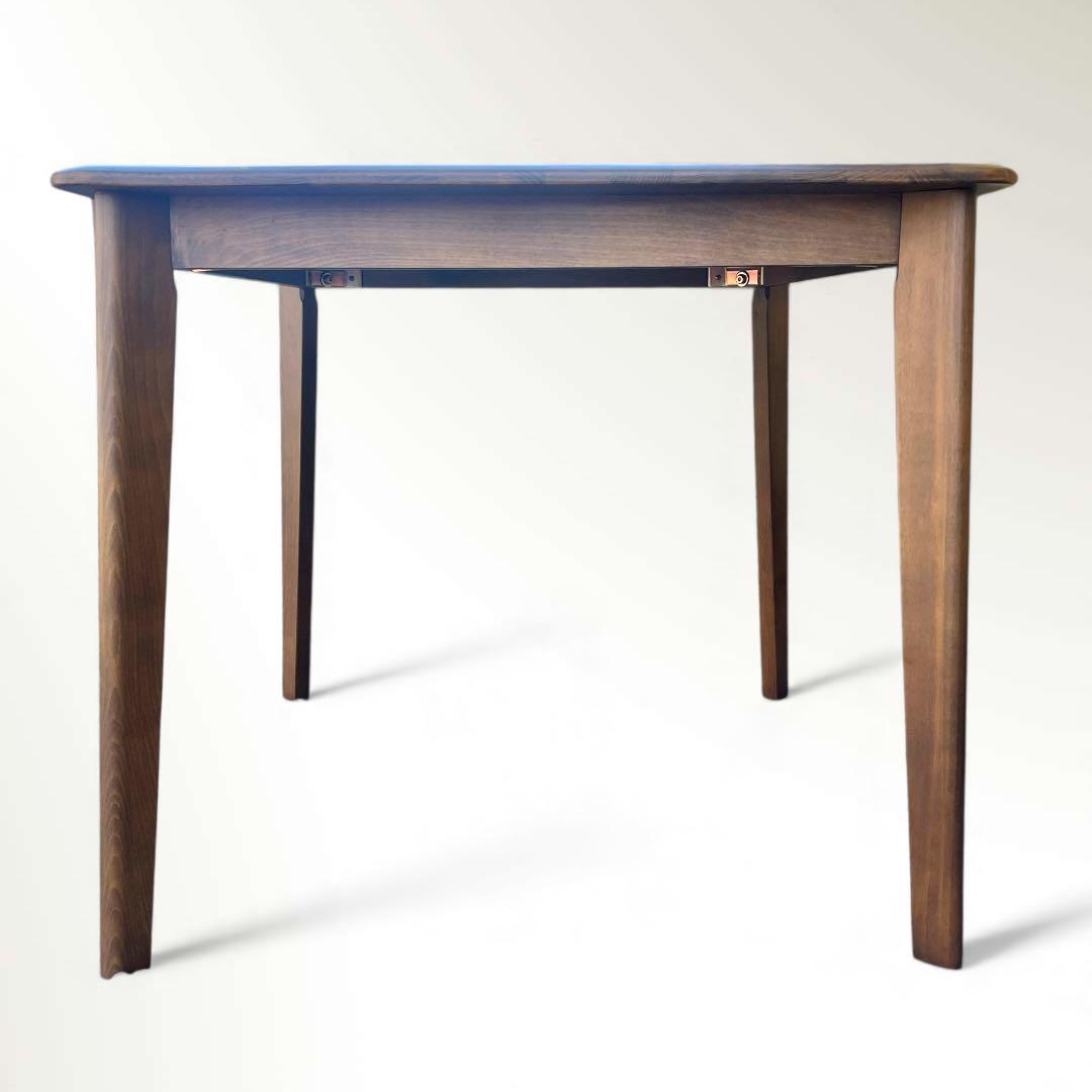 ニトリ Nコレクション ① ダイニングテーブル T-01 W90ミドルブラウン