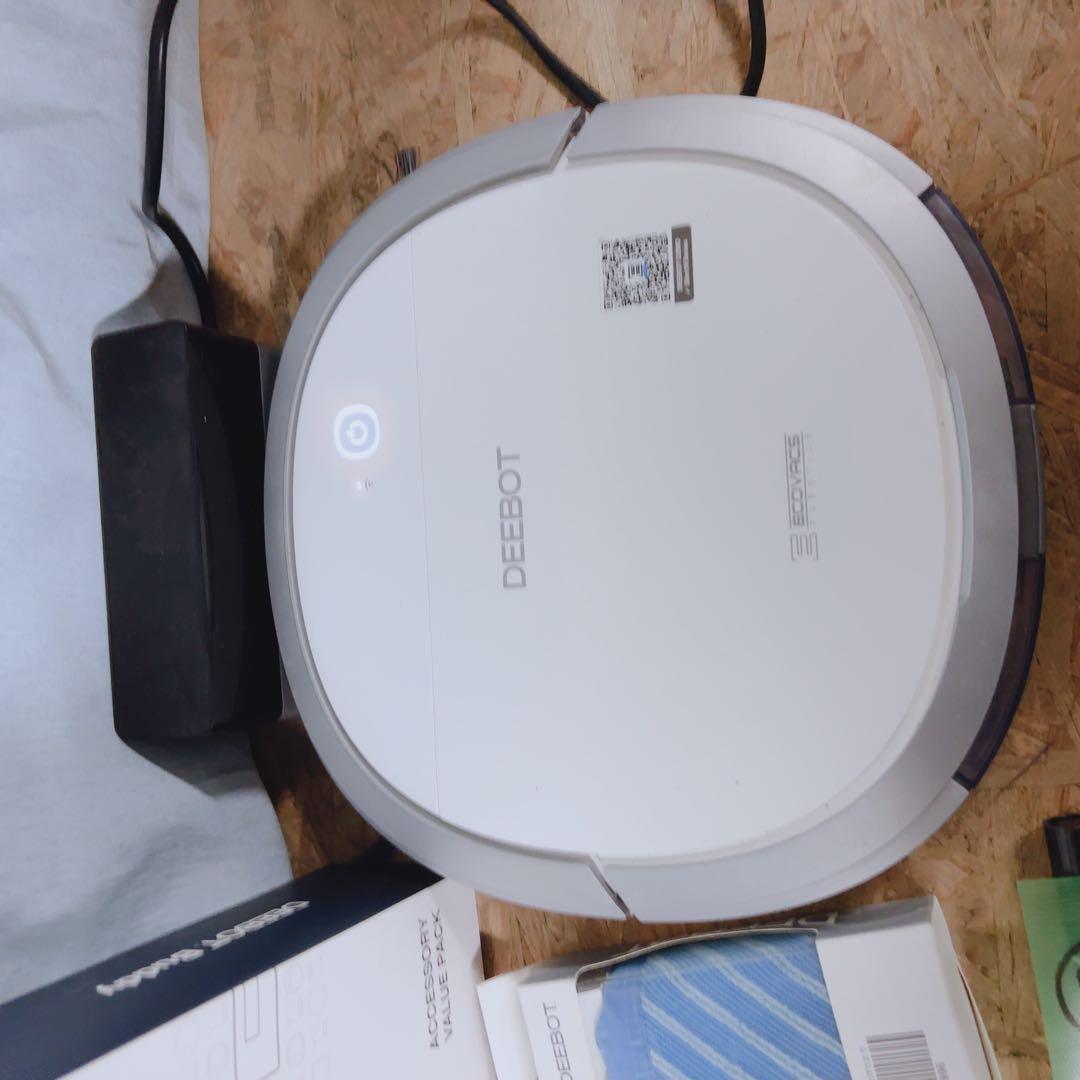 ECOVACS DEEBOT ロボット掃除機 本体＋付属品セット 動作確認済み