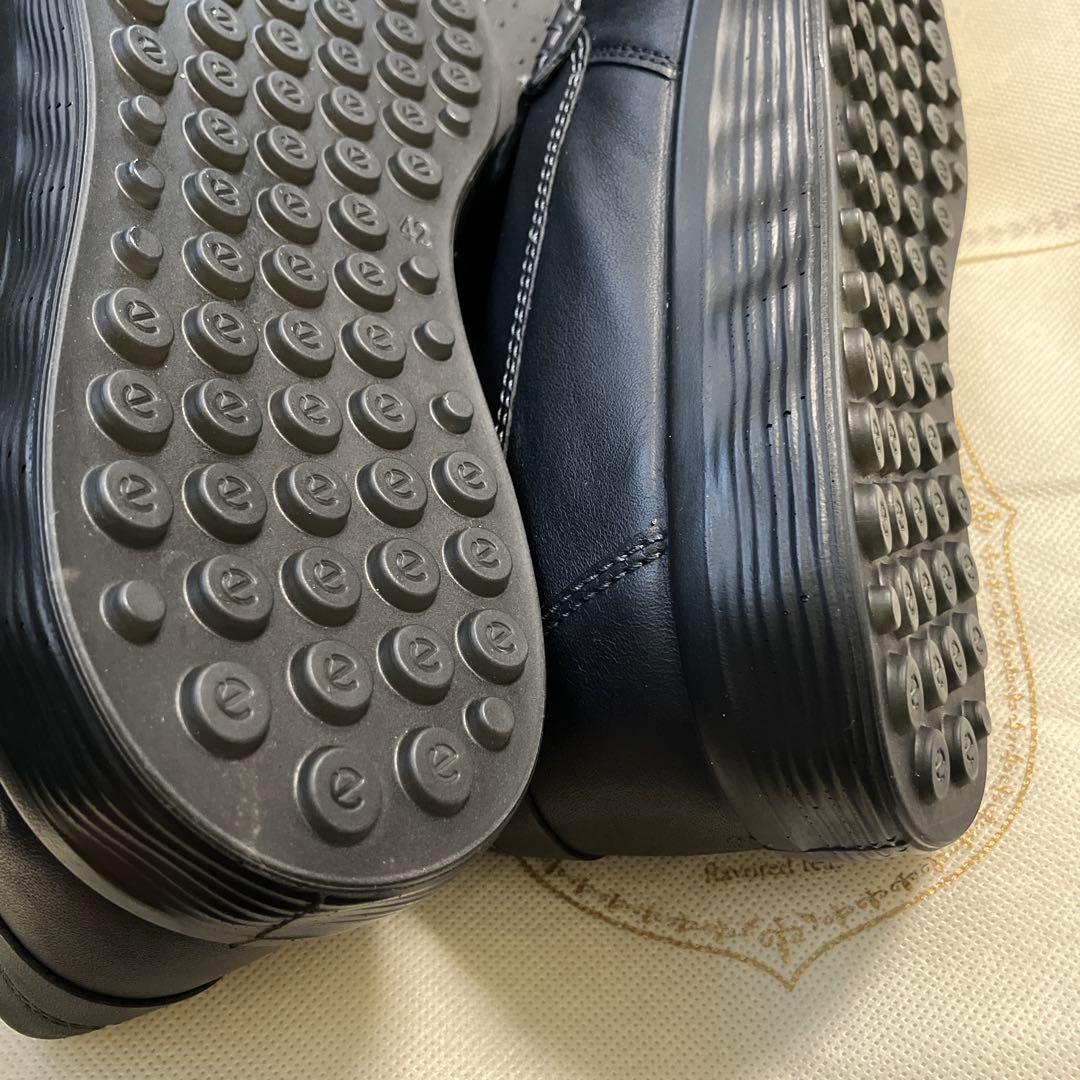 最終価格♡ECCO ブラックレザー ローファー スリッポンビジネスシューズ