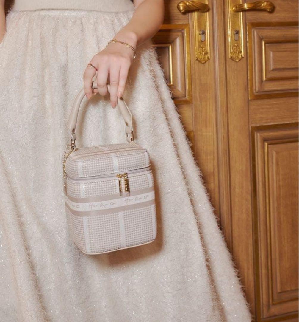 バッグ Her lip to HLT Jacquard Vanity Bag
