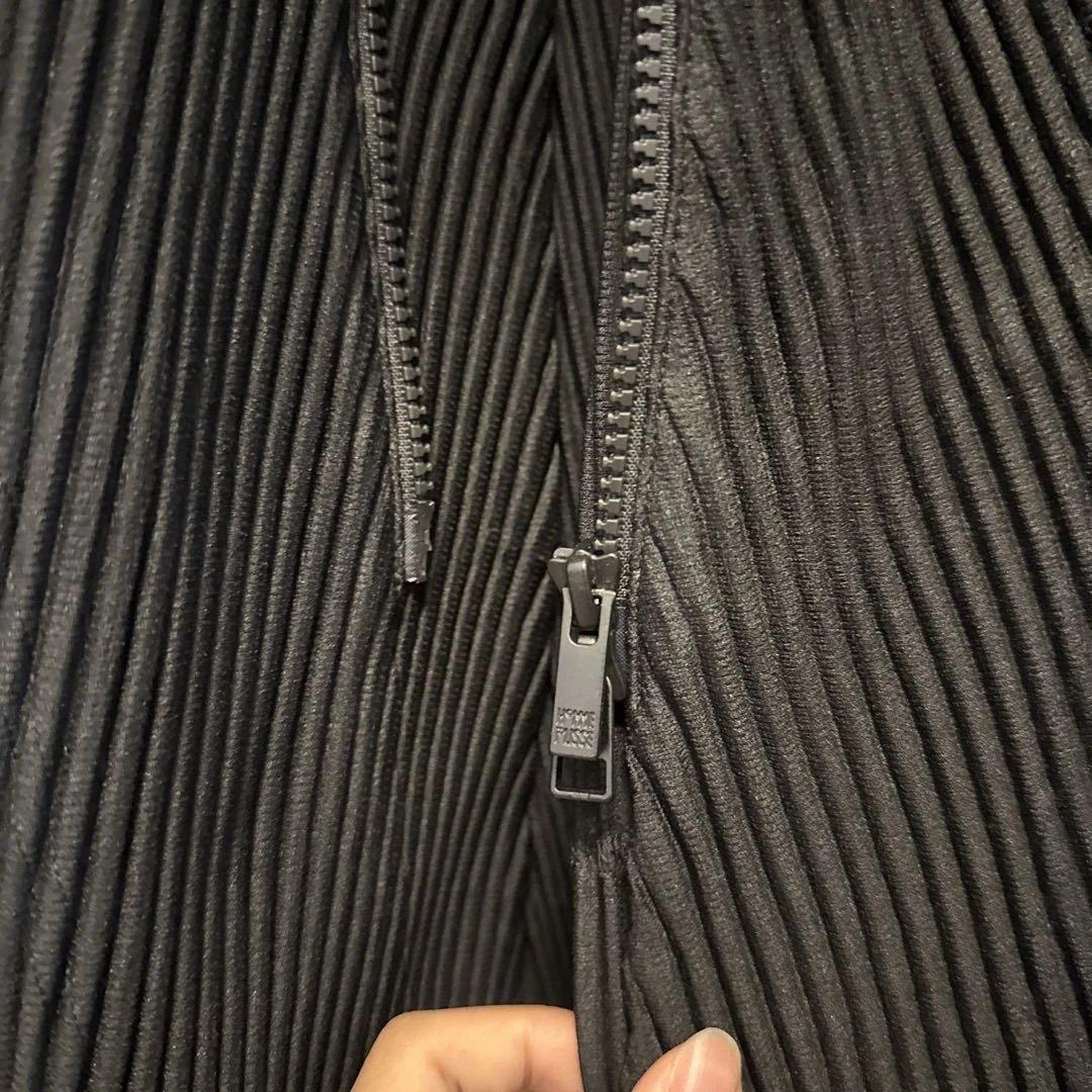 【超希少・名作】オムプリセ イッセイミヤケ 3x6 マントコート ポンチョ 黒