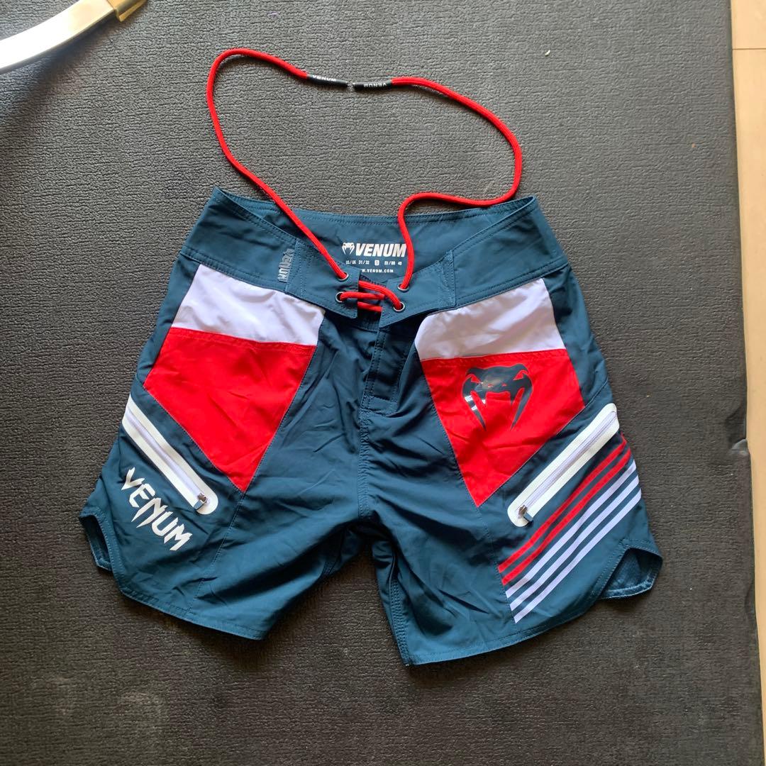 VENUM ヴェヌム ヴェナム サーフパンツ カーゴパンツ 紺×赤 Mサイズ相当