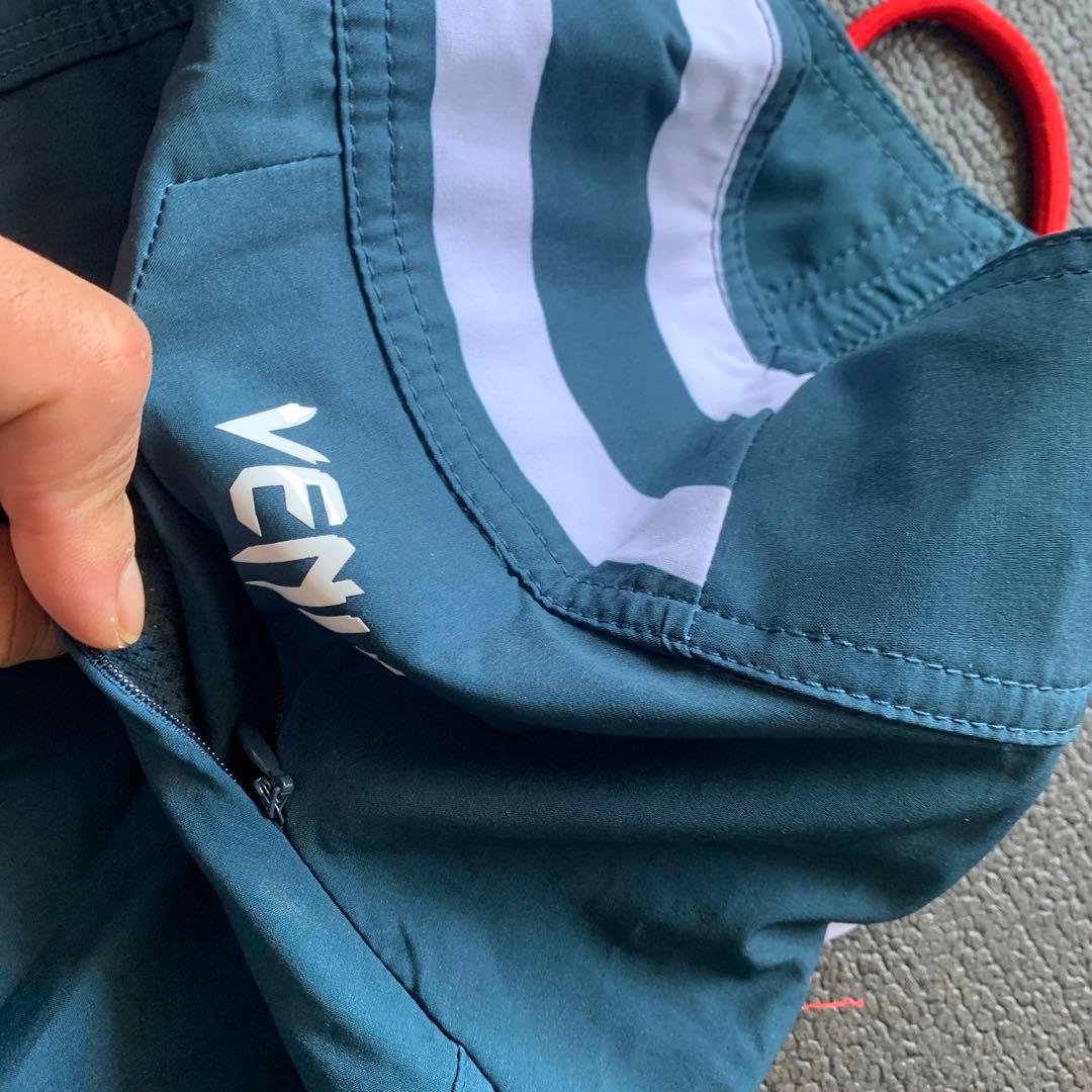VENUM ヴェヌム ヴェナム サーフパンツ カーゴパンツ 紺×赤 Mサイズ相当