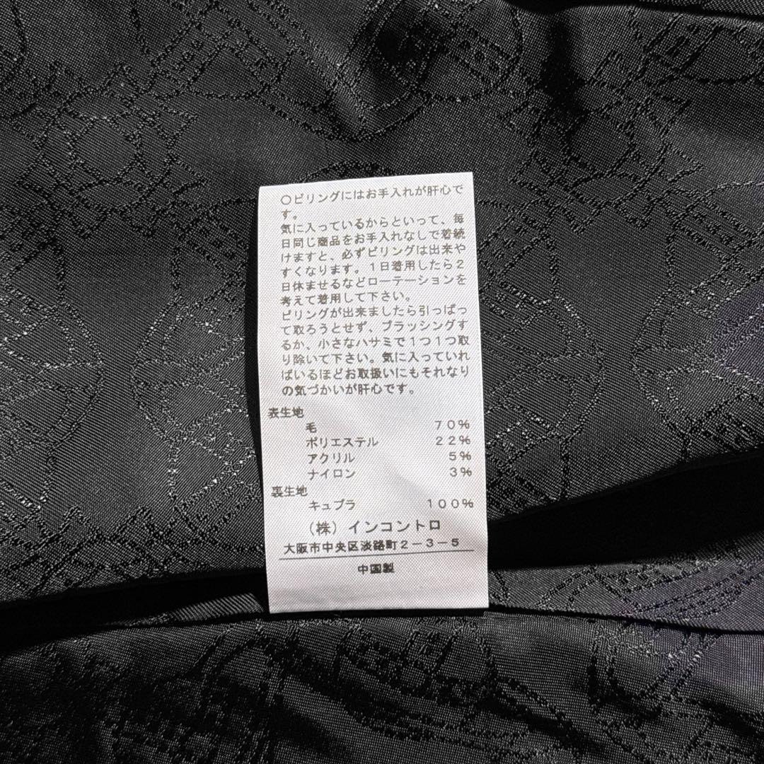 ヴィヴィアンウエストウッド ラブコート ロング オーブボタン 裏地オーブ総柄　2