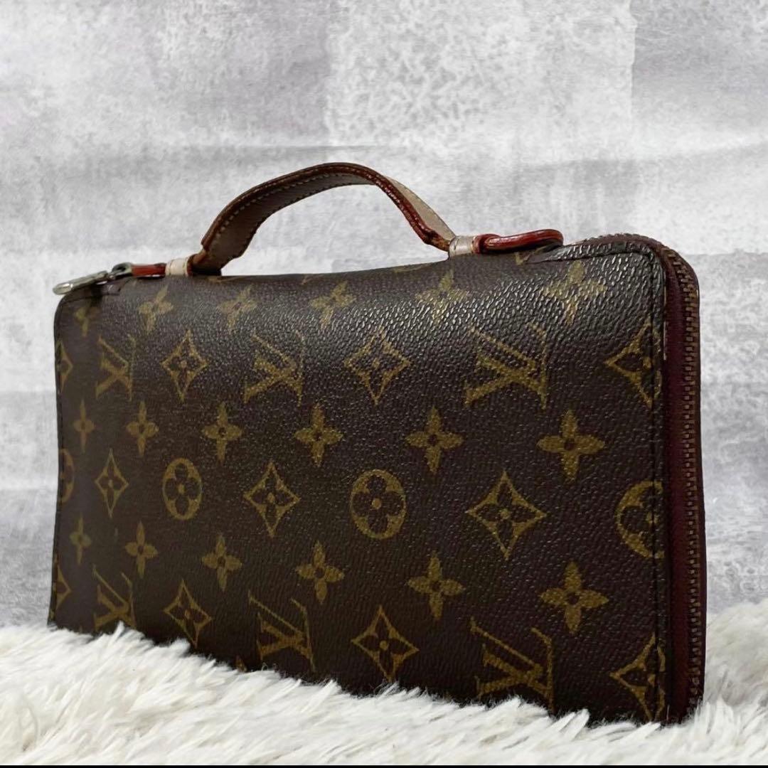 美品 ルイヴィトン オーガナイザー ドゥ ヴォアヤージュ 長財布 クラッチバッグ