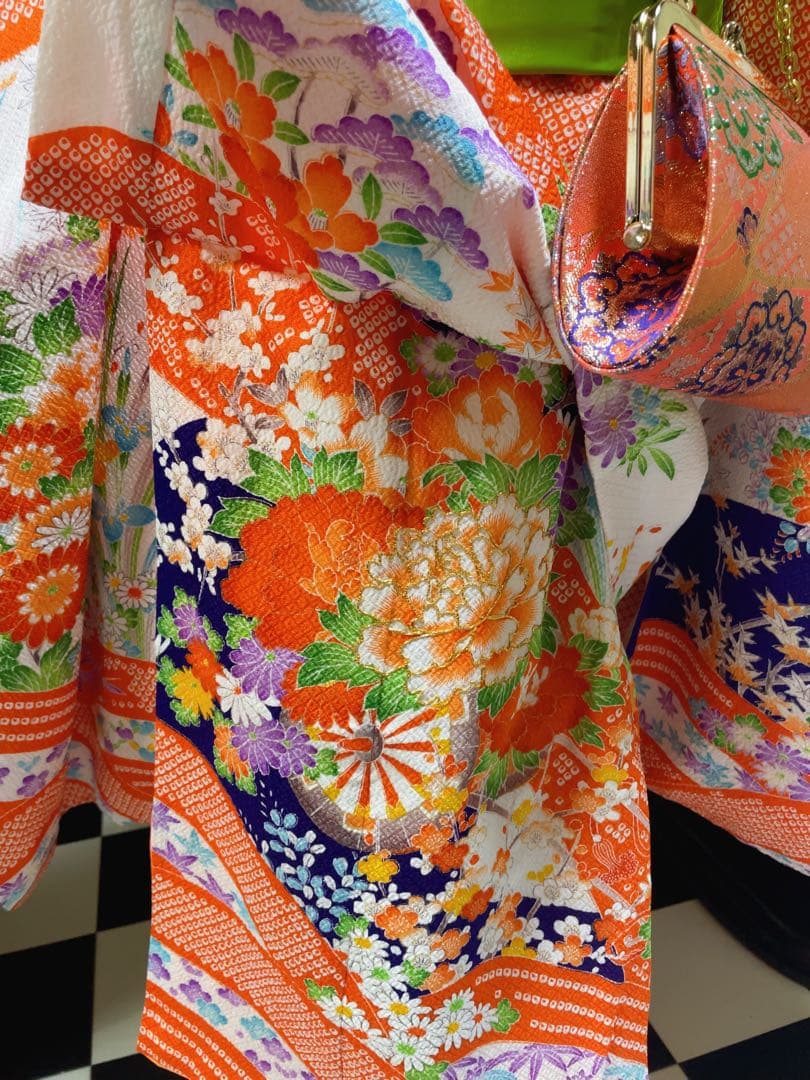 七五三5〜7歳様高級絞り柄