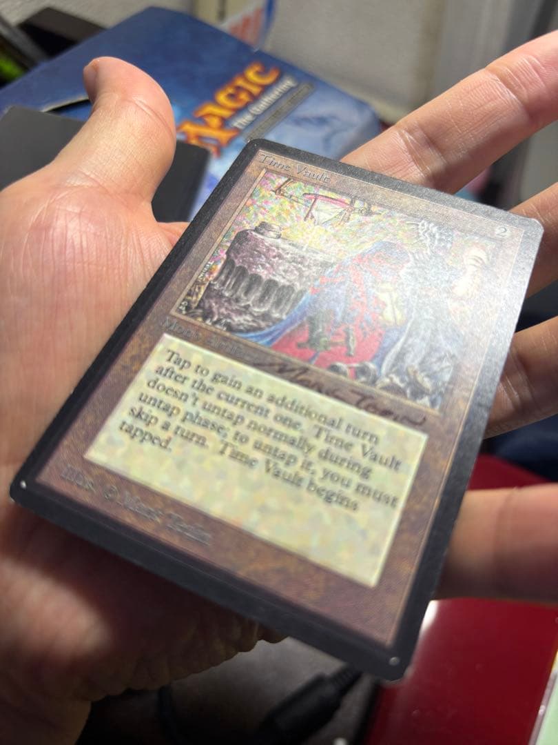 【再録禁止】Time Vault LEB版　英語　BETA サイン入り