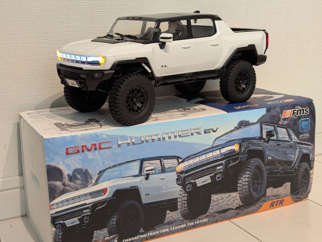 【新品】FMS 1:18 FCX18 Hummer EV ピックアップトラック