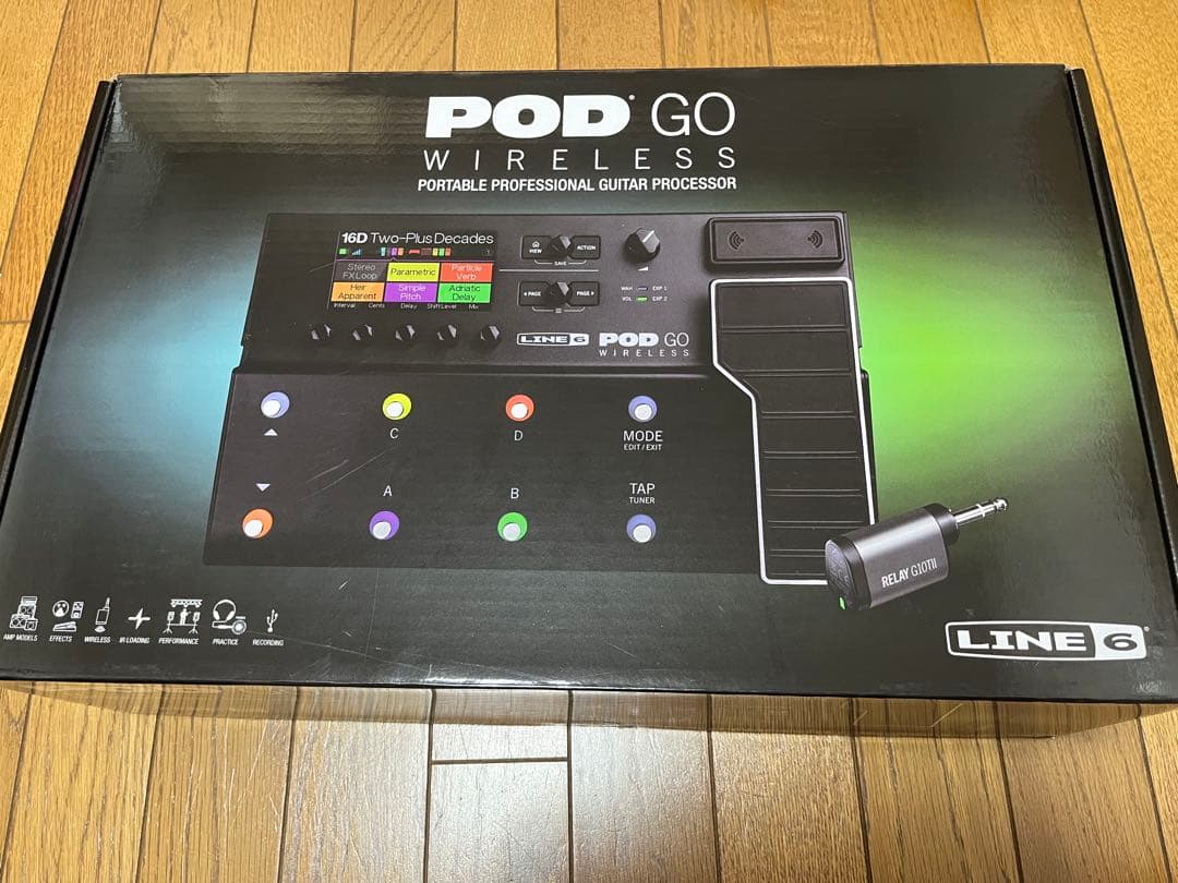 ギター LINE 6 POD GO WIRELESS