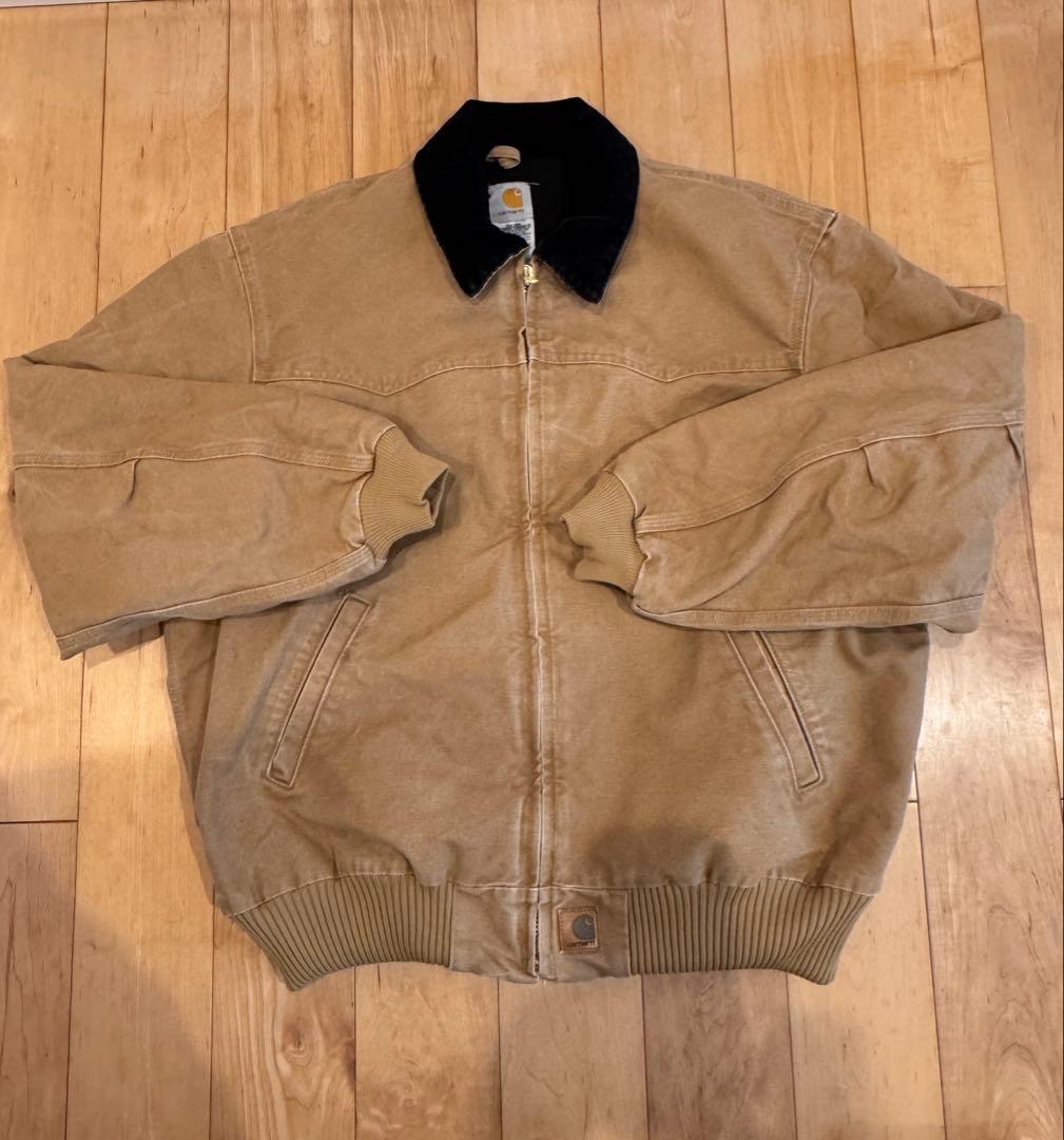 Carhartt サンタフェジャケット ダック地 ハミルトンブラウン XL