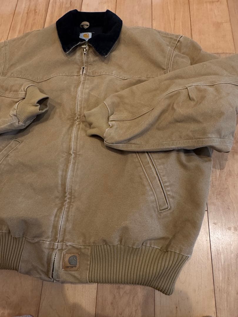 Carhartt サンタフェジャケット ダック地 ハミルトンブラウン XL