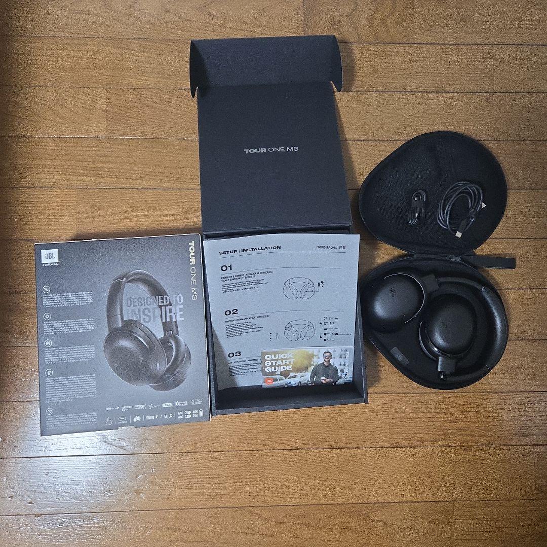 [美品]JBL TOUR ONE M3 ワイヤレスヘッドホン