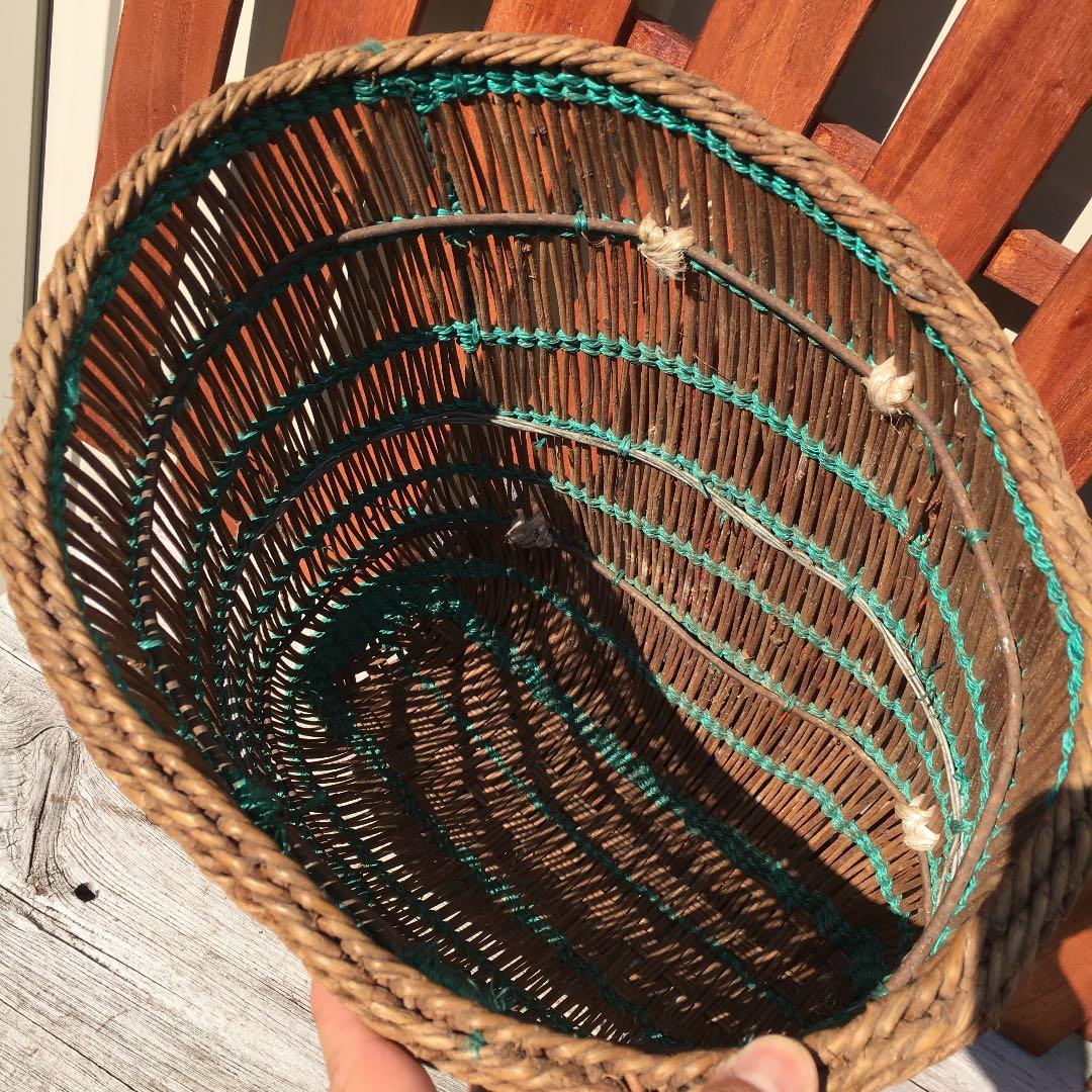 アンティーク！希少なツル背負い