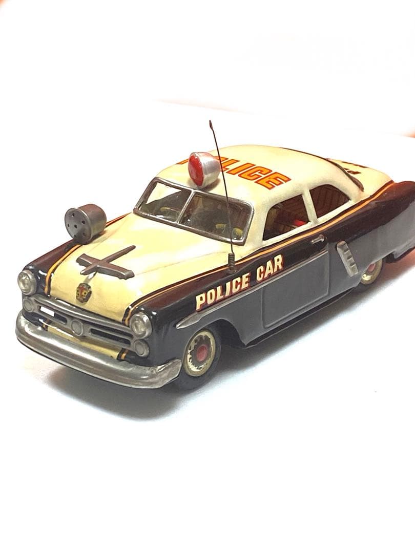 昭和のヒーロー物KOSUGEブリキフリクション付ポリスカー未使用♦︎未展示品