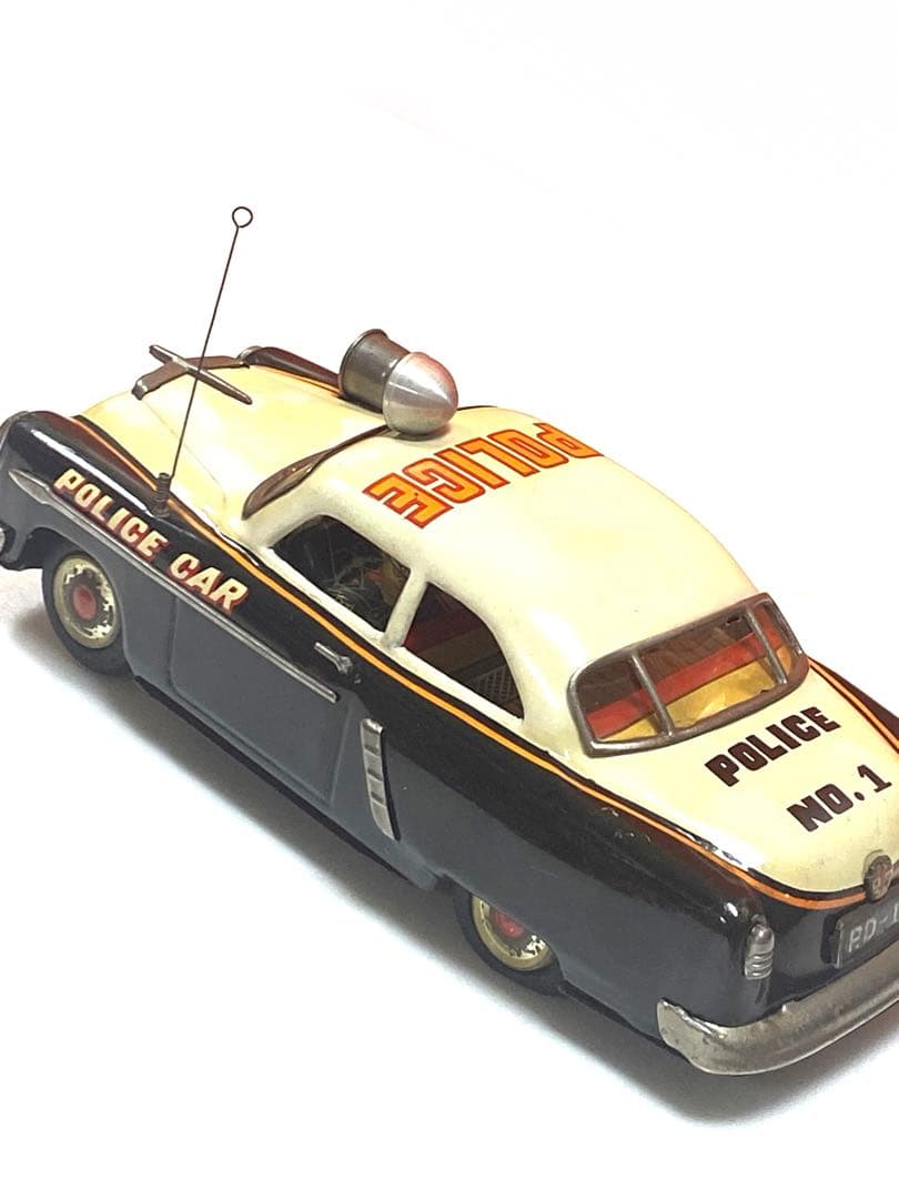 昭和のヒーロー物KOSUGEブリキフリクション付ポリスカー未使用♦︎未展示品