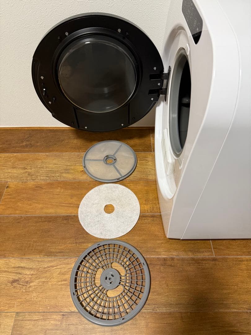 【美品】ESTILO エスティロ ドラム式電気衣類乾燥機　3kg