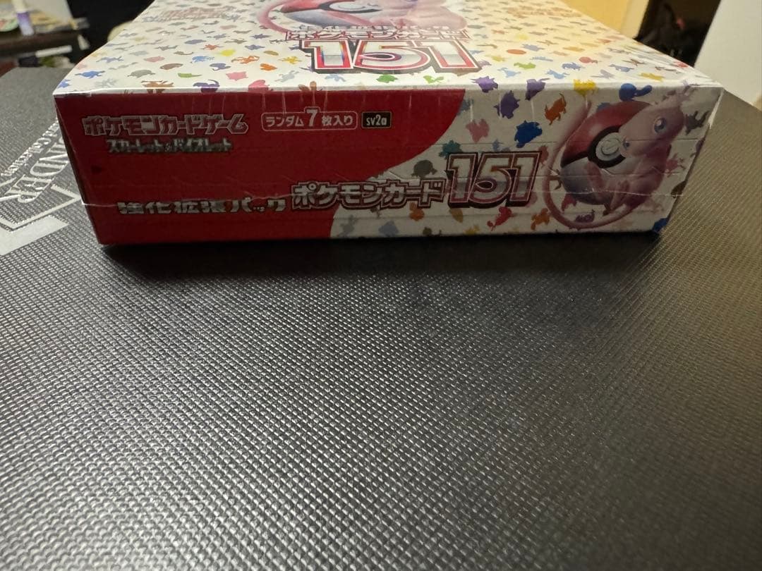 強化拡張パック「ポケモンカード151」未開封1BOX（シュリンク付き）