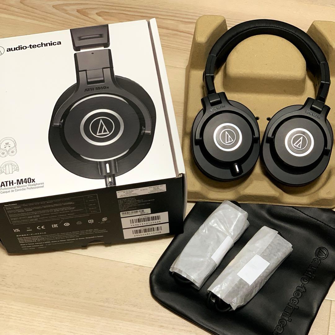【動作確認済】オーディオテクニカ audio-technica ATH-M40x