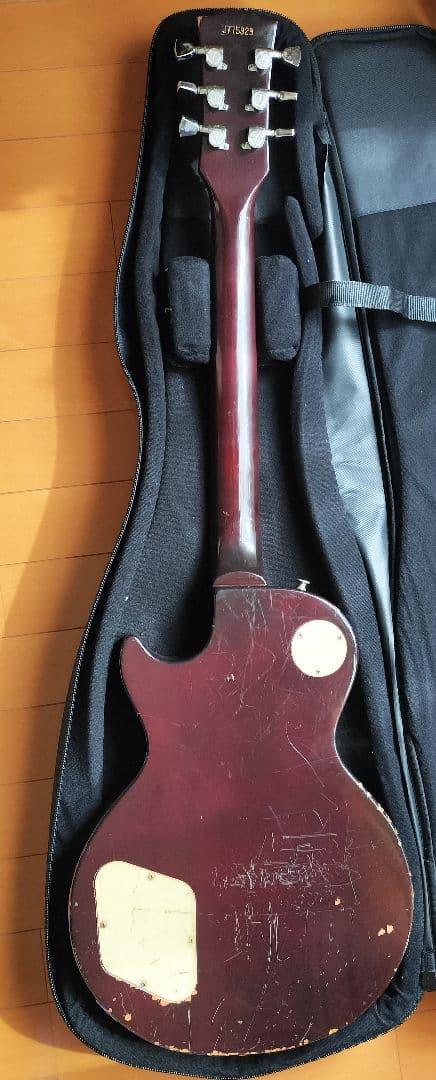 Greco☆’77年製レスポール トラ杢 ほぼオリジナル Tokaiギグバッグ付