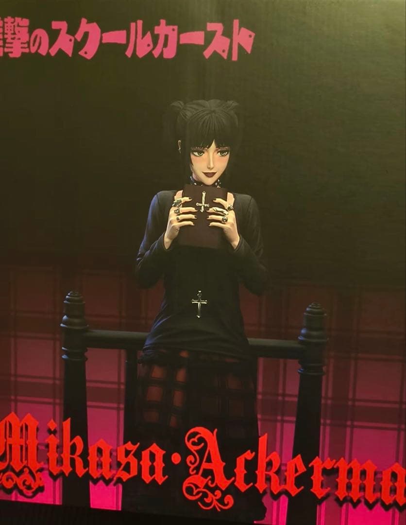 進撃の巨人 ② ミカサ・アッカーマン ガレージキット ガレキ スタチュー