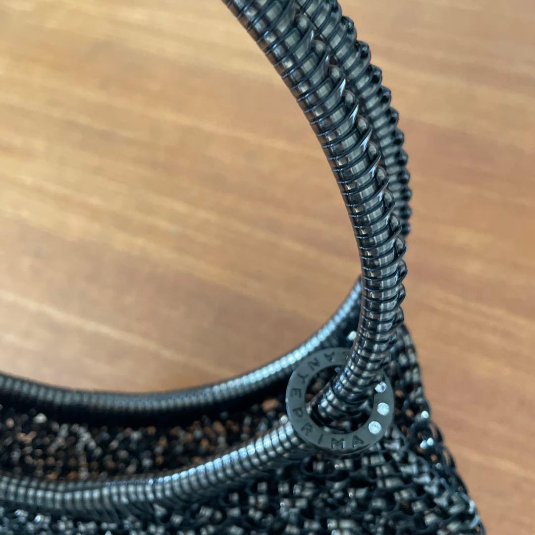 ANTEPRIMA ラウンドワイヤーバッグ 黒