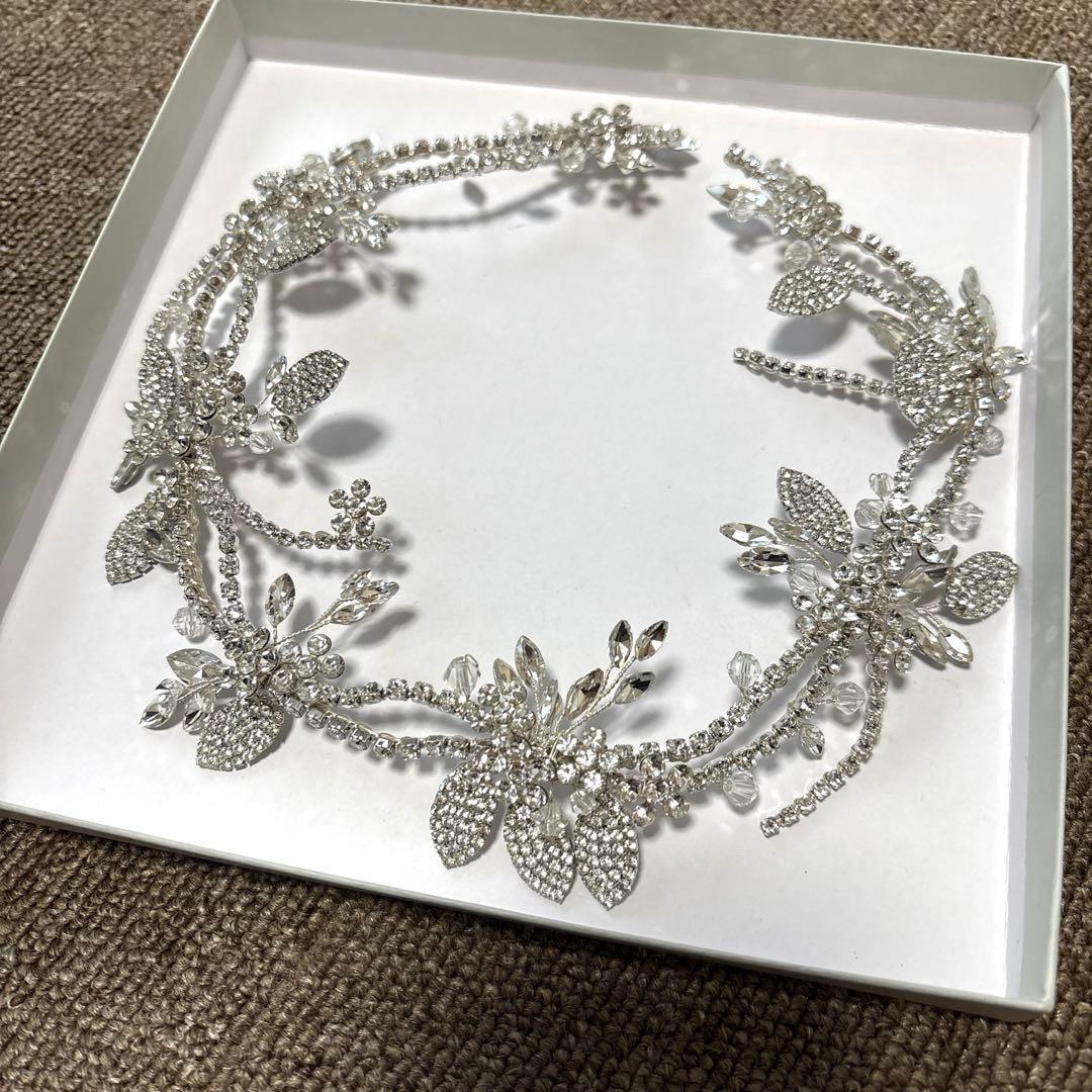 STELLA BRIDAL ステラブライダル　シルバー ヘッドドレス