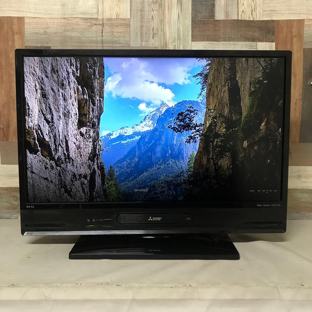 ほっこさん専用全国送料込三菱32V型HDD1TB&ブルーレイレ搭載。録画ダビング