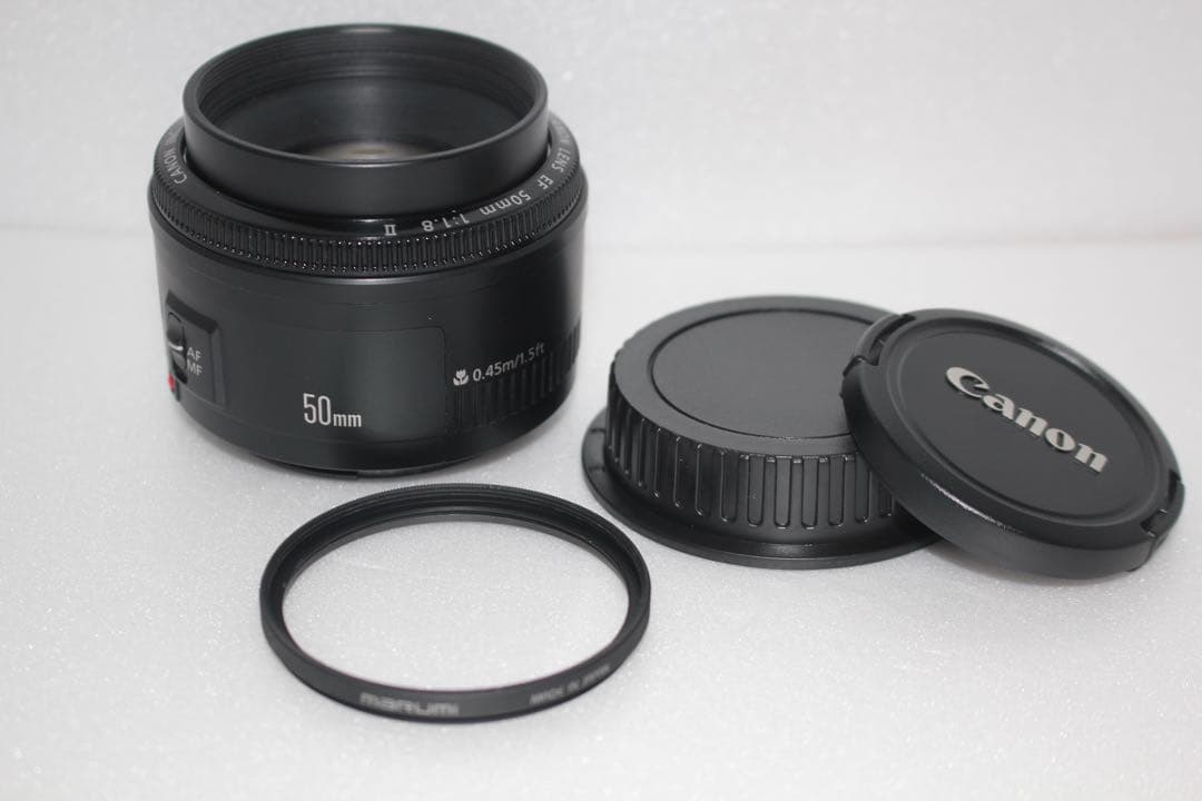 デジタル一眼レフカメラ/単焦点/Canon EF50mm F1.8 ii