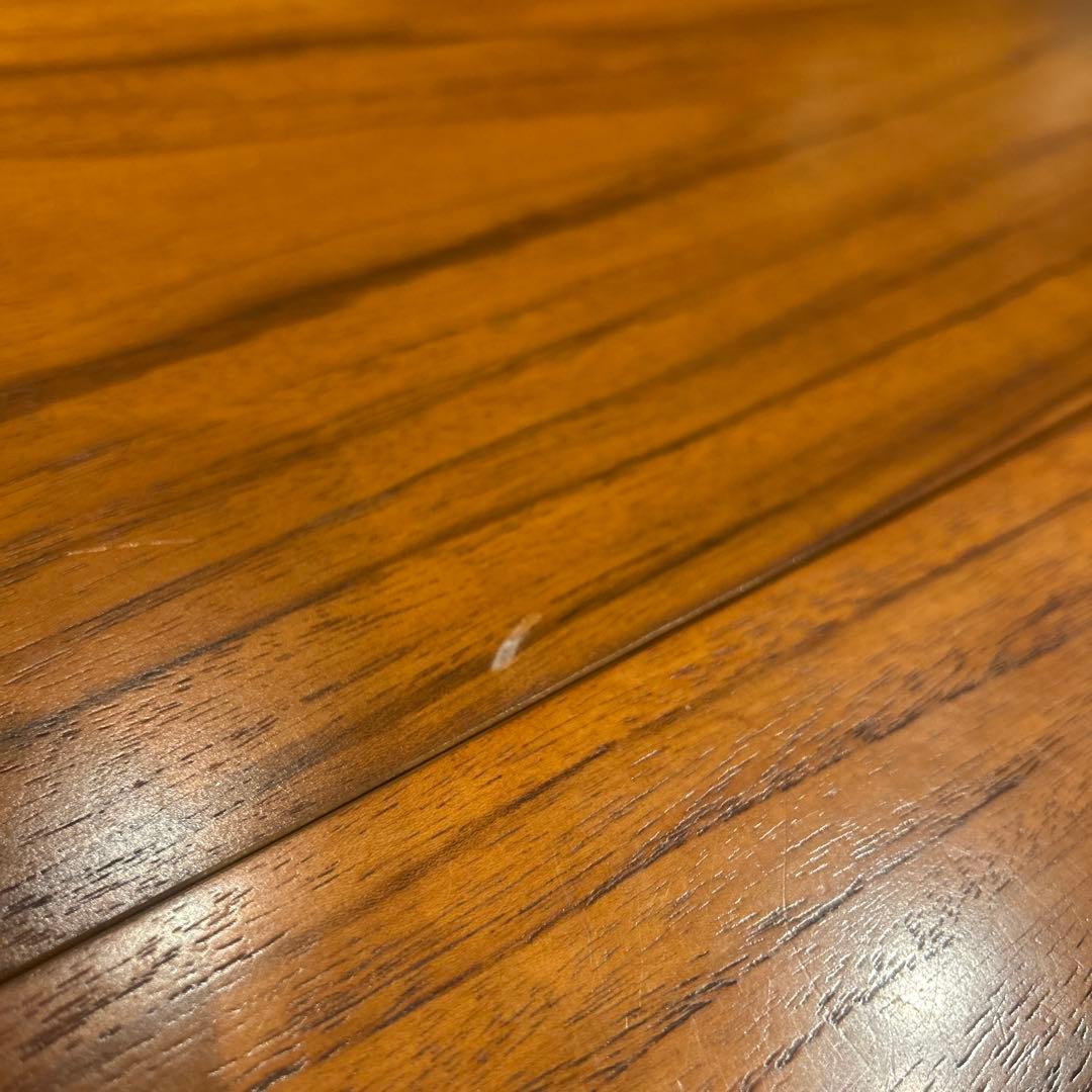 木製円形ダイニングテーブル