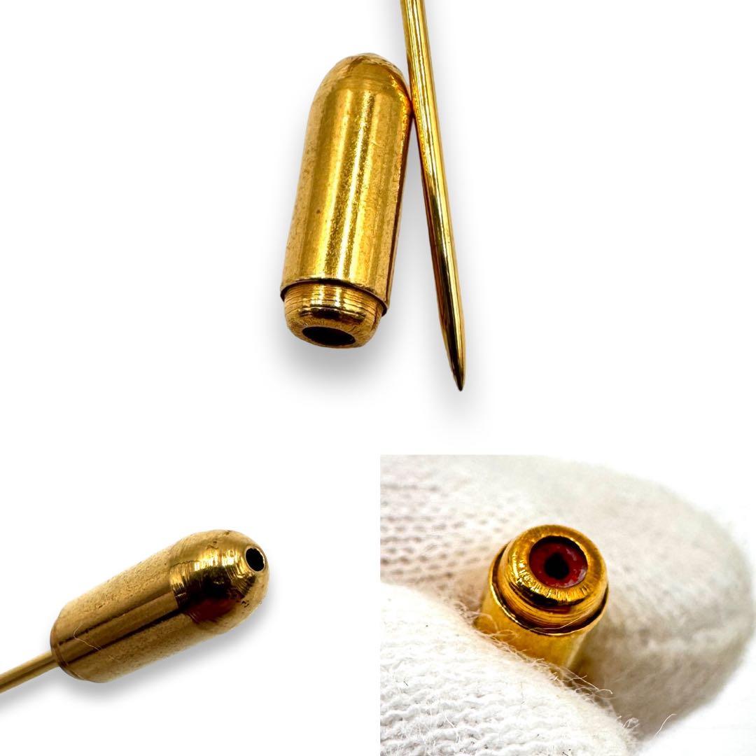 極美✨　シャネル　ピンブローチ　正規品　ココマーク　フェイクパール　ビンテージ