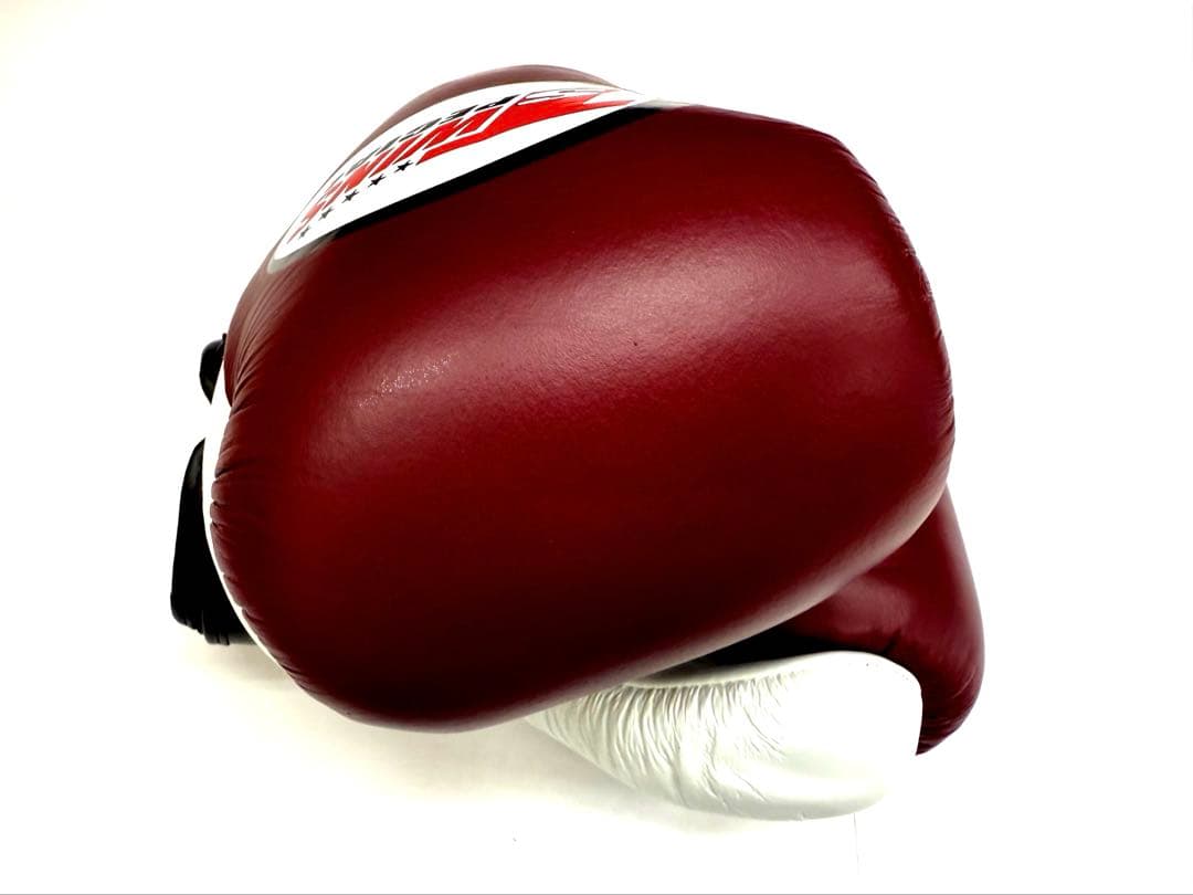 最終在庫　新品　TWINS グローブ 14oz 栗黒白　本革製　ツインズ　送料込