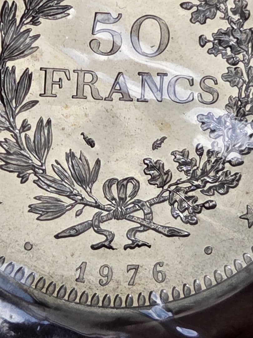 (プルーフライク)　フランス　モネ·ド·パリ　FDC セット　1976