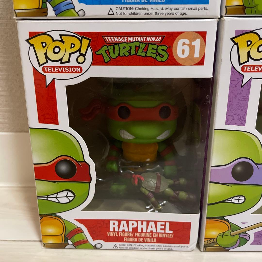 ミュータント・タートルズ POP!フィギュアセット