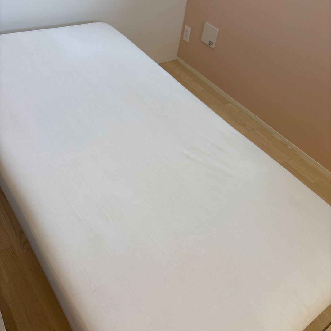 【送料込み】【クリーニング済み】無印良品 脚付きマットレス シングル 替え脚付き